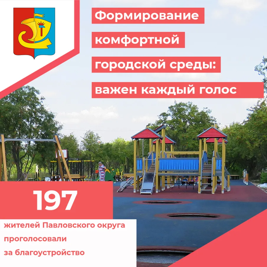 Вчера стартовало голосование за проекты по программе «Формирование комфортной городской среды».